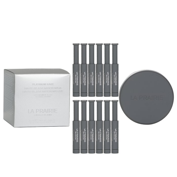 ラ プレリー La Prairie プラチナ レア ご機嫌 リジュビネーション 大層らしいナイト爵  リフィル 20ml+12x0.7ml【外国で通信販売】