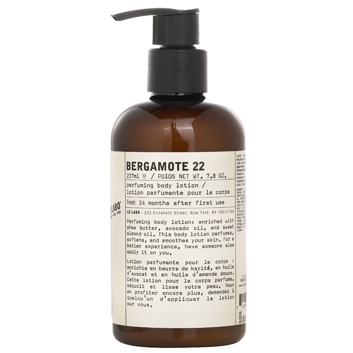 ル ラボ Le Labo ベルガモット 22 ボディ ローション 237ml【海外通販】