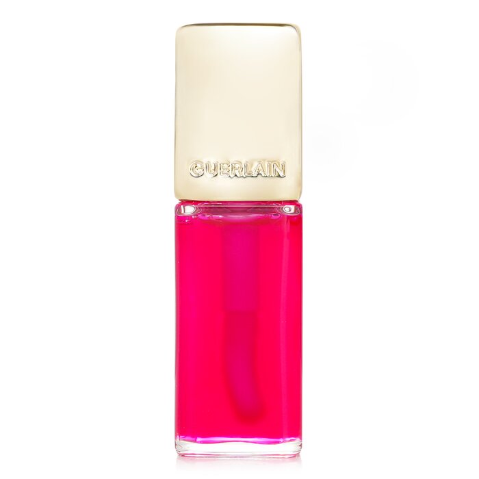 ゲラン Guerlain キスキス ビーグロー オイル カラー リバイビング リップ プランピング オイル - # 458 ローズ ポップ グロー 9.5ml/0.32oz【海外通販】