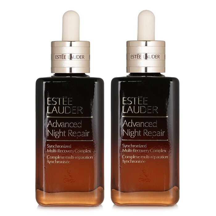 エスティ ローダー Estee Lauder アドバンスト ナイト リペア シンクロナイズド マルチ リカバリー コンプレックス デュオ 100ml/3.4oz x2【海外通販】｜Strawberrynet - fresh beauty