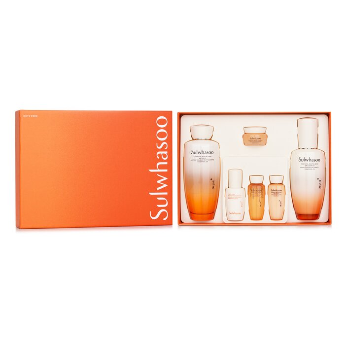 ソルファス Sulwhasoo エッセンシャル リバイタライジング セット: エッセンシャル リバイタライジング ウォーター EX 125ml + エッセンシャル リバイタライジング エマルジョン EX 150ml 2 pcs【海外通販】