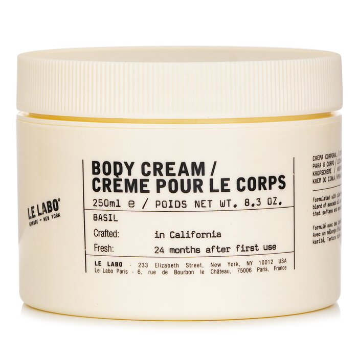 ル ラボ Le Labo バジル ボディ クリーム 250ml【海外通販】
