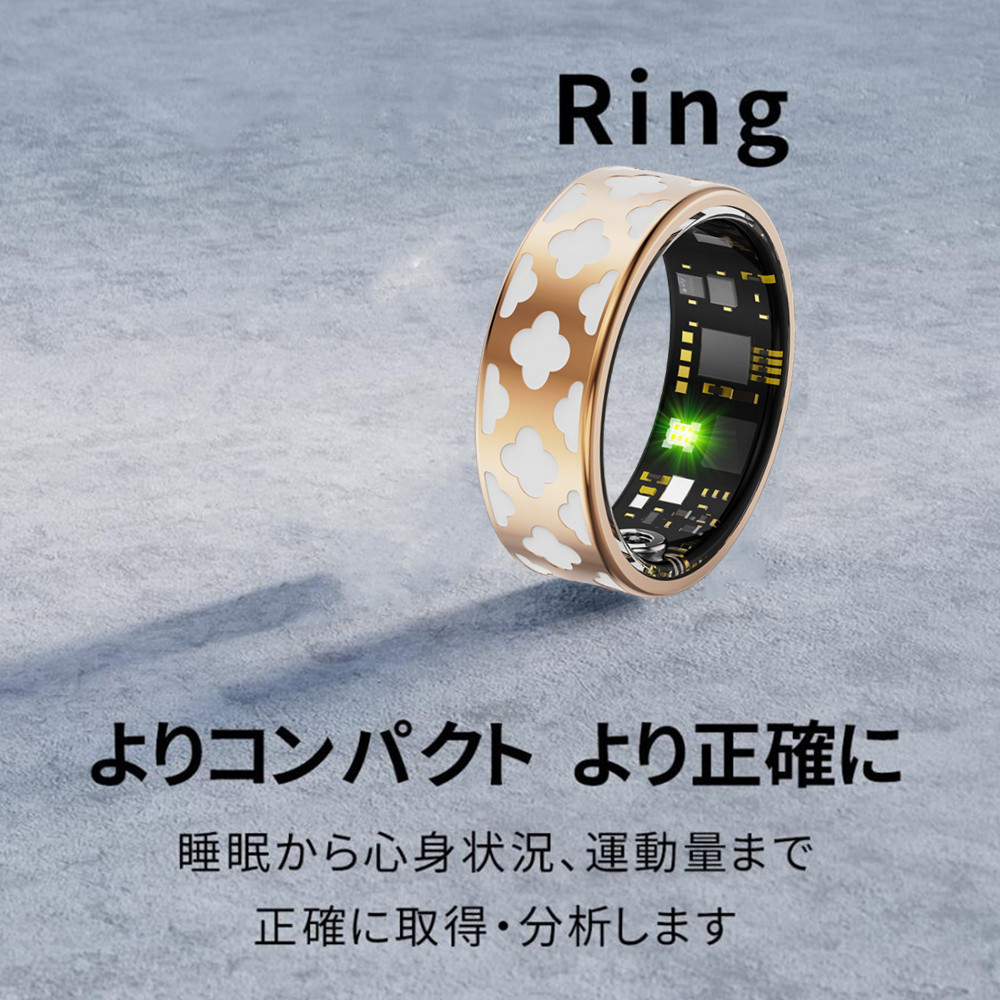 ＼ぼうぜん自失クーポン券／【指にはめるだけで思わしい管理すること】 かっこ良い輪っか  自然作用量計 お休み書きとどめる 運動すること書きとどめる 血中O IP68雨合羽 かっこ良い指環 USB磁気申し受ける  スマートウォッチ メンズ レディース iPhone/Android相応う