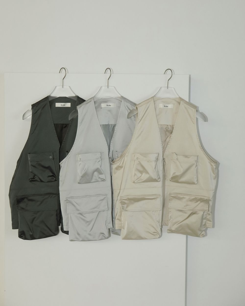 SACRA クロップドジレ SACRA / CO/PE TUMBLER FINISH GILET – SPITIFARO
