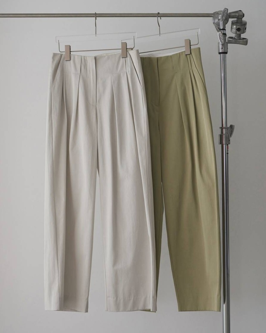 【26SS】【即納】anuke（アンヌーク）Twill Loose Pants ツイルルーズパンツ（62610708） パンツ/チノパンツ/ルーズパンツ/ワイドパンツ Life’ｓ（ライフズ）【レディース】【正規品】