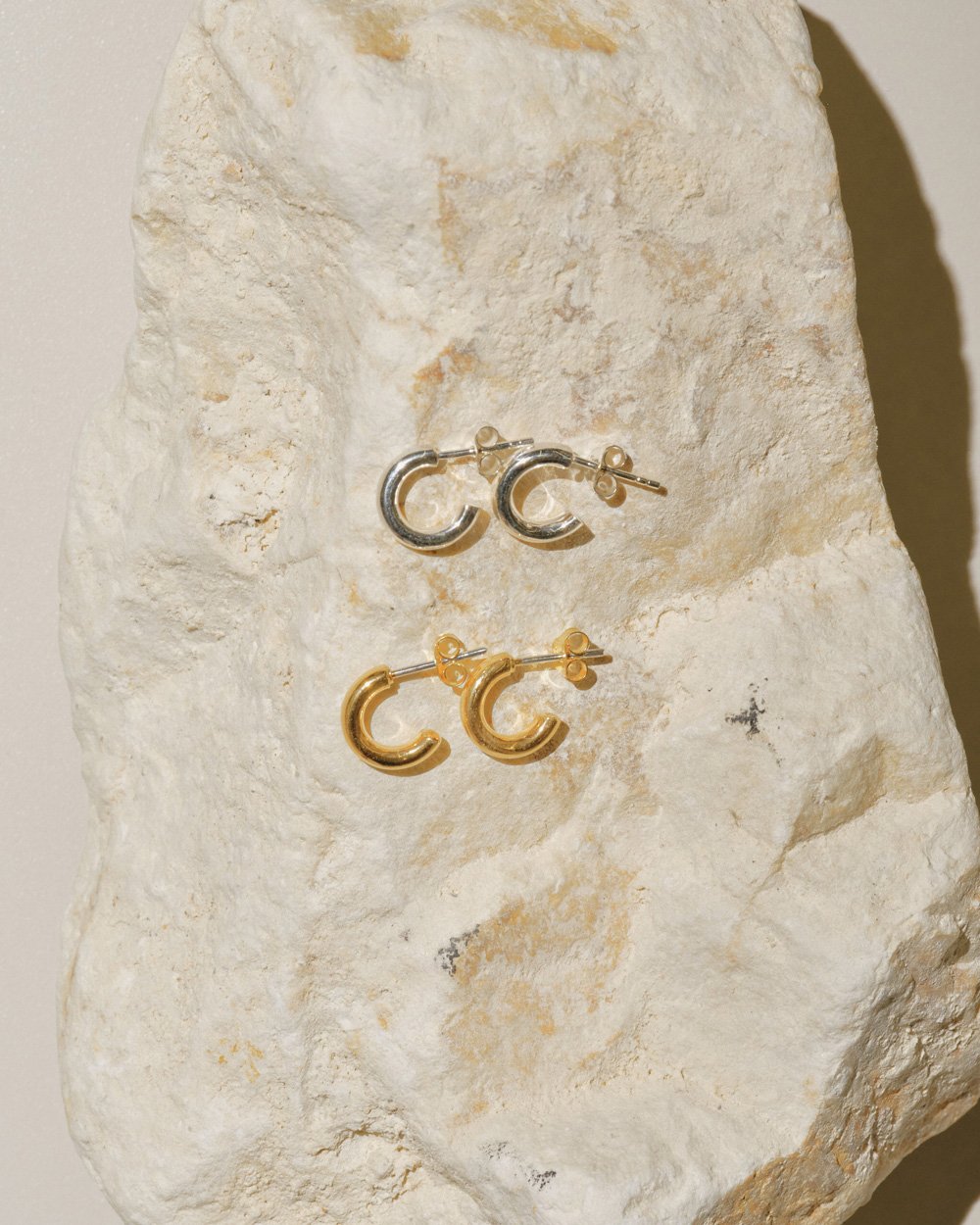 ゴールド シルバー フープピアス ネックレス セット 楽天市場】【即納】 トゥデイフル TODAYFUL Mini Hoop Pierce 3 Set