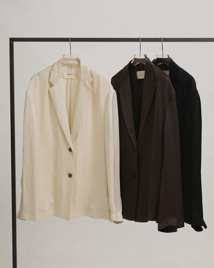 【26SS】【即納】TODAYFUL(トゥデイフル)Satin Over Jacket サテンオーバージャケット（12610103）/アウター/ジャケット/サテン/サテンジャケット 2026SS Life’ｓ（ライフズ）【レディース】【正規品】