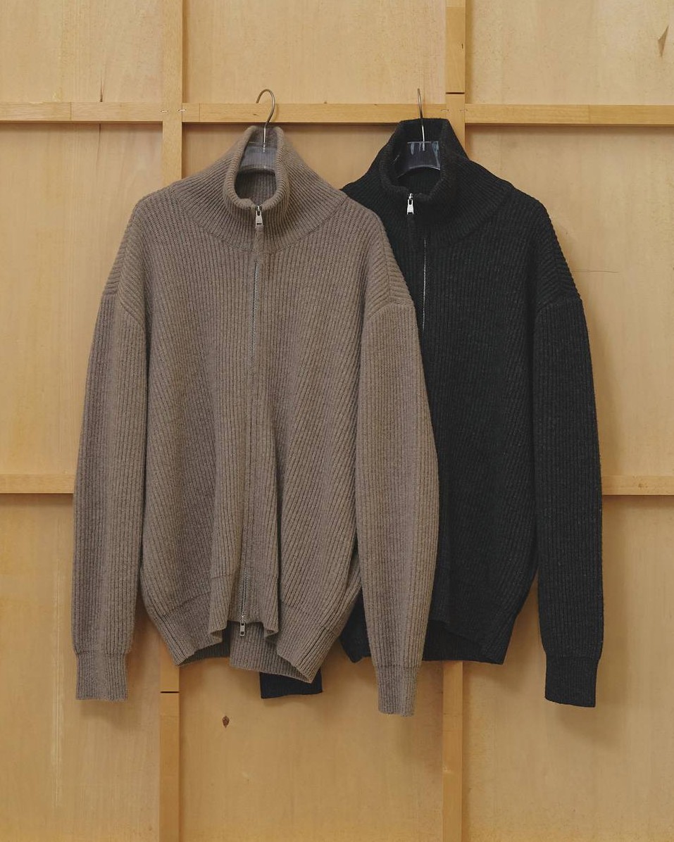 【PRE ORDER】【2026AW】TODAYFUL(トゥデイフル) Zipup Knit Cardigan(12620524)ジップアップニットカーディガン 編み物ジレー/ダブルジップ/ハイネック/マニッシュ/2026AW/26AW/PRE ORDER（ライフズ）【レディース】【定まり品】