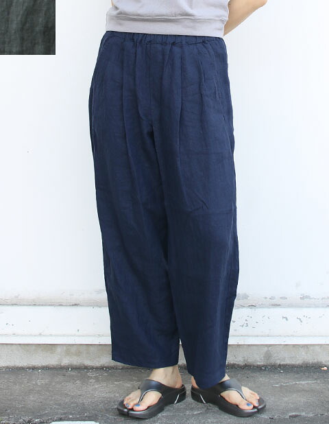 【SUMMER SALE 20%OFF】【即納】【26SS】ORCIVAL（オーシバル）リネンイージーパンツ　Linen Easy Pants（OR-E0300 YLM）リネンパンツ/イージーパンツ【レディース】｜URCHIN（アーチン）