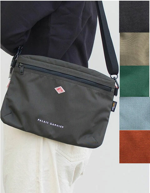 DANTON/ダントン コーデュラキャンバスショルダーポーチCORDURA CANVAS SHOULDER POUCH（DNB251U302-0013）（PALAIS GARNIER/パレガルニエ）御徒面子//肩先合財袋/サコッシュ【レディース】【メンズ】【ユニ一発やる】
