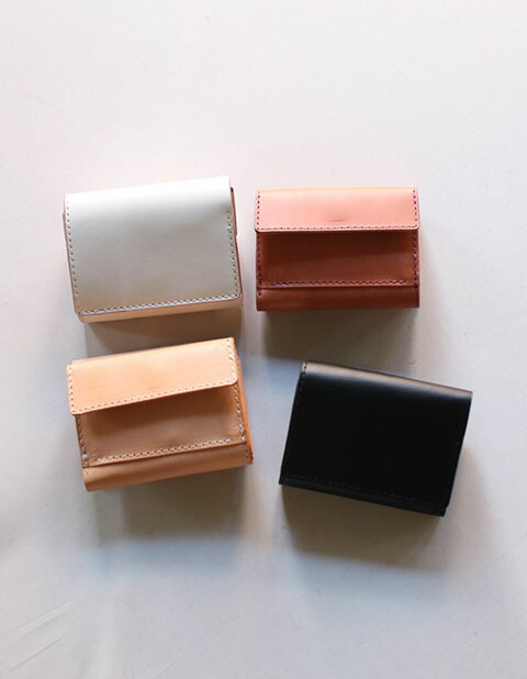 MASTER&CO.（マスター&コー） Buttero Leather Mini Wallet　ミニ財布（MC1224,MC1247）財布 / ミニ財布/三つ折り財布 【ユニセックス】