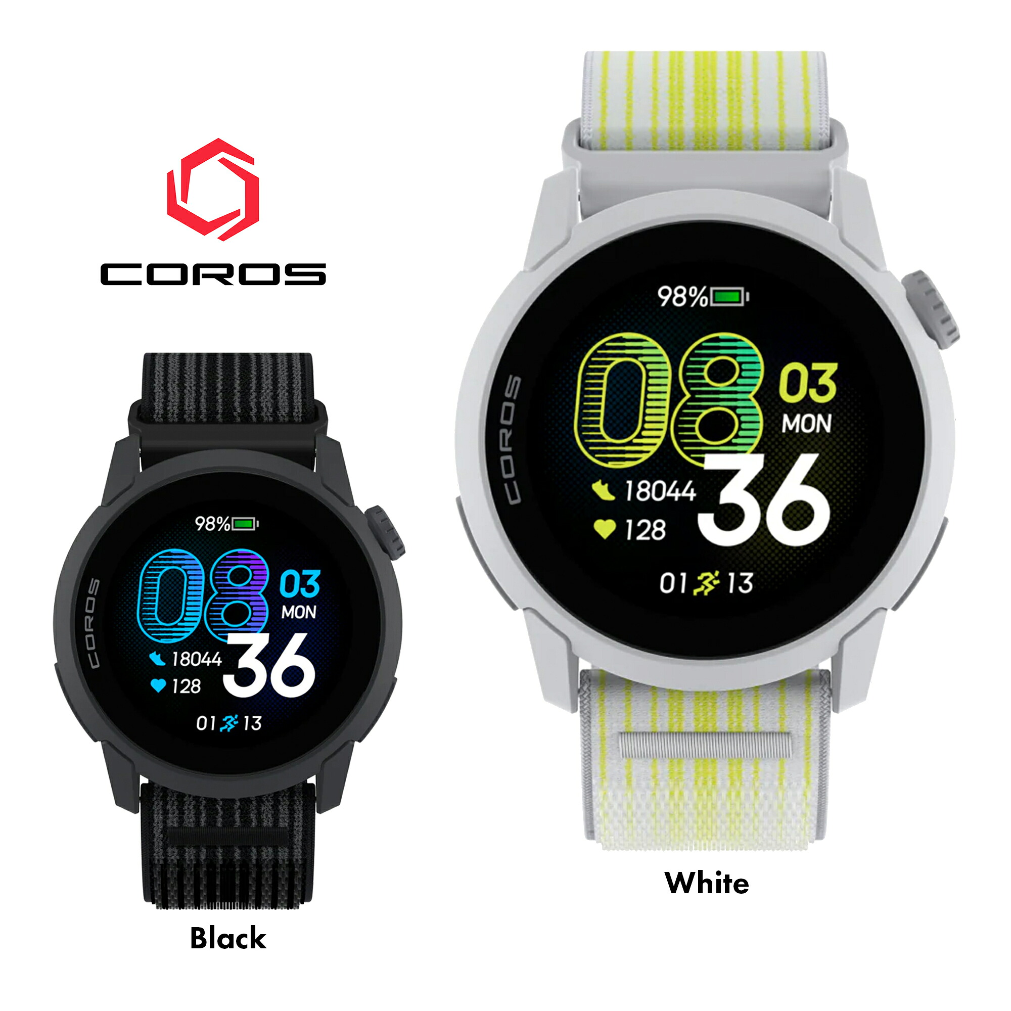 ペース 4 ナイロン PACE [COROS カロス] GPSウォッチ ※返品交換不可商品｜STRIDE LAB