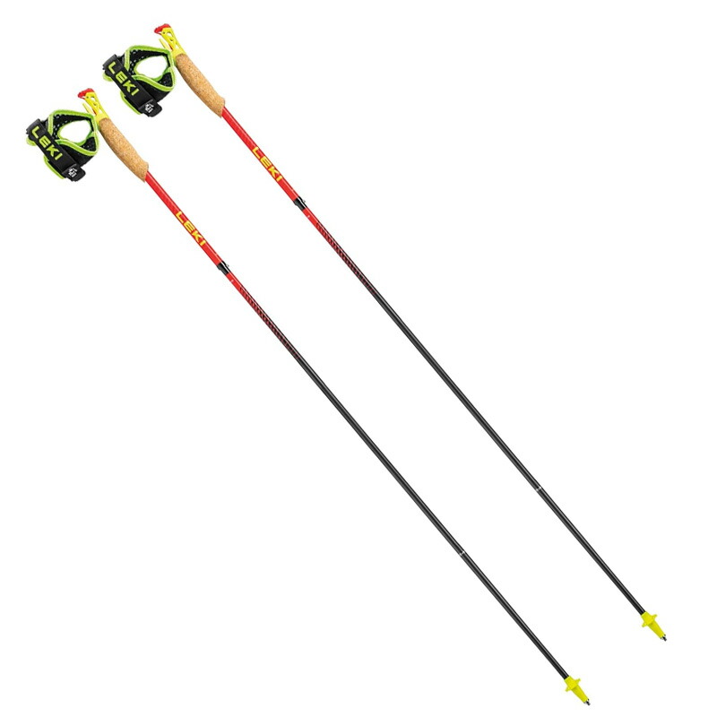 （105cm／110cm）ウルトラトレイル FX.ONE スーパーライト [LEKI レキ] 三つ折り 軽量 カーボンポール トレイルランニング