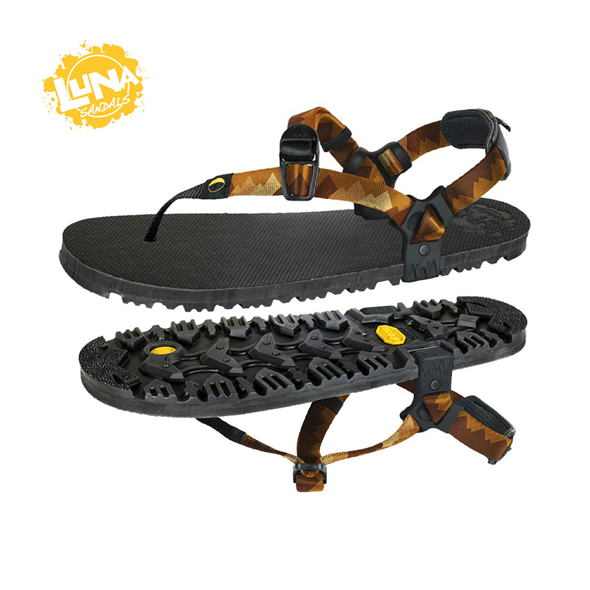 ミドルベアー ウイングド エディション デザートキャニオン [LUNA SANDALS ルナサンダル] ワラーチ BORN TO RUN ※サイズ交換片道無料｜STRIDE LAB