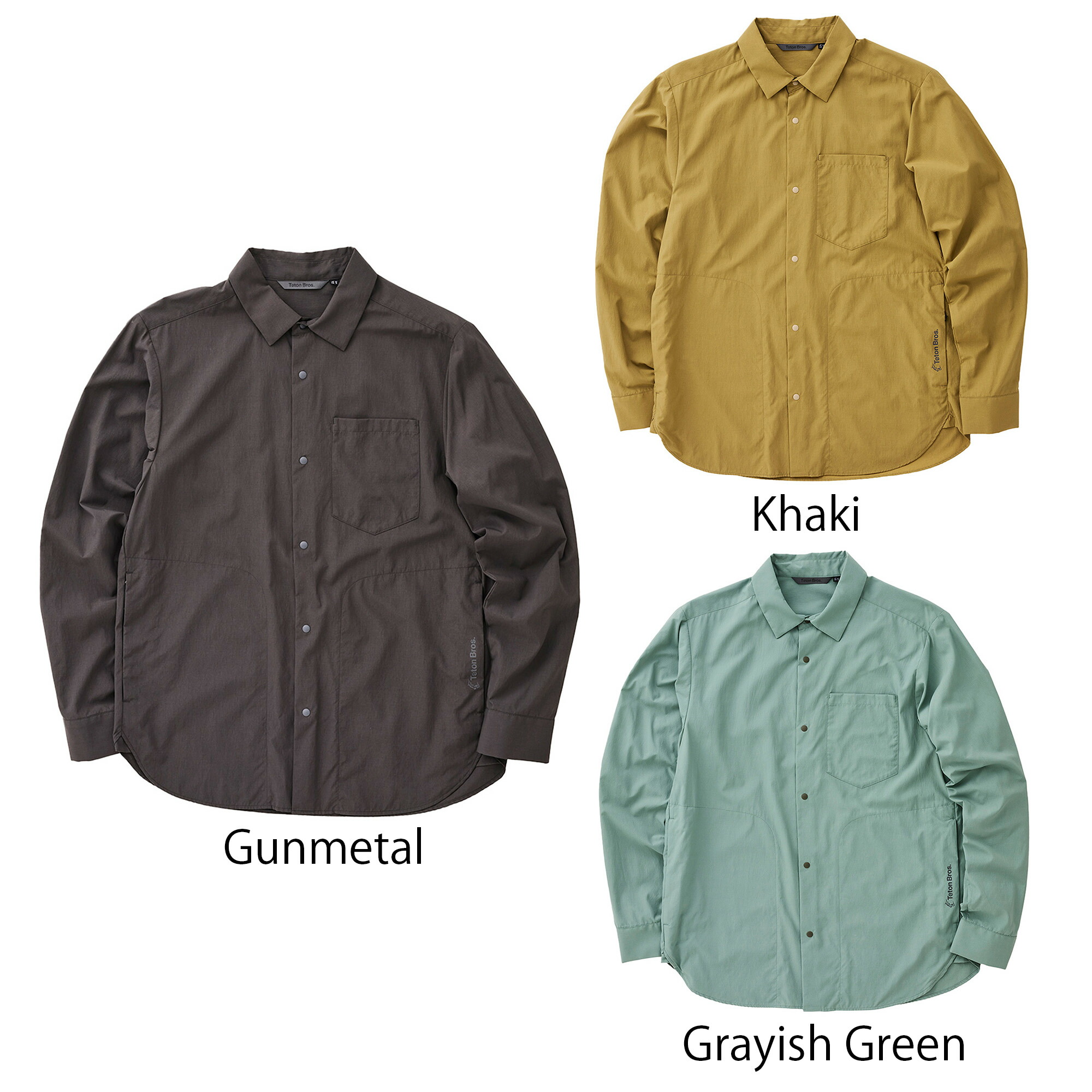 【SALE / 21%off】ジャーニー ロングスリーブ シャツ ユニセックス [Teton Bros. ティートンブロス] ※返品交換不可商品｜STRIDE LAB