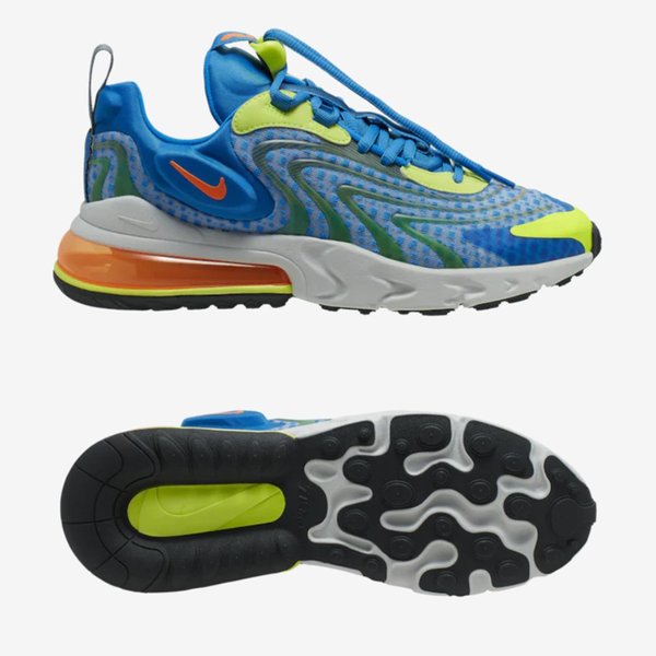 即発送可能 ナイキ Nike メンズ スニーカー Air Max 270 React Engineered Air Max エアマックス リアクト D ブルー オレンジ 安心の定価販売 Membership Creativetalentnetwork Com