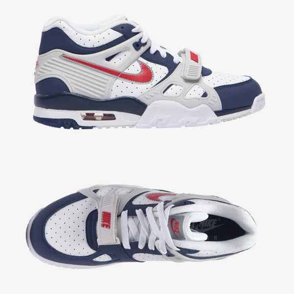 楽天市場 ナイキ Nike メンズ スニーカー Air Trainer 3 エア トレーナー N ネイビー レッド ホワイト Cn0923 400 トリコロールカラー オリンピック Stroke