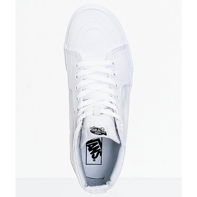 楽天市場 Vans バンズ スニーカー ハイカットスニーカー 大人気 ユニセックス ホワイト 白 Sk8 Hi True White Canvas キャンバス スケートハイ Stroke