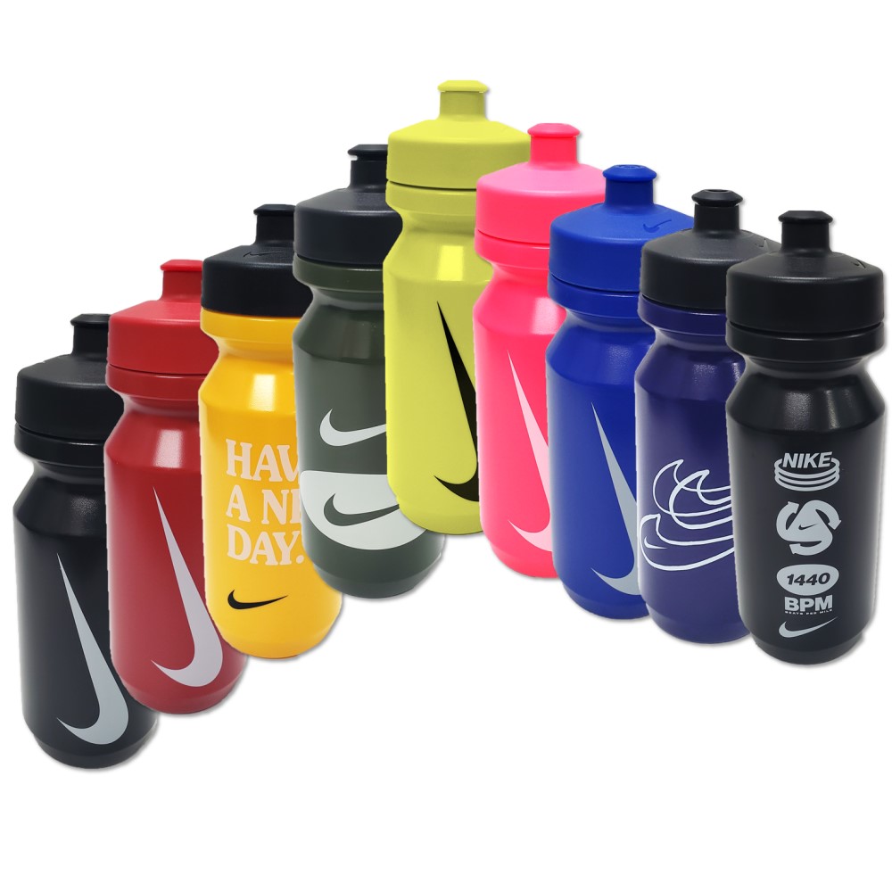 NIKEウォーターボトル水筒650mlランニングスポーツ部活水分補給ブラックホワイトハイドレーション22ozhy6004