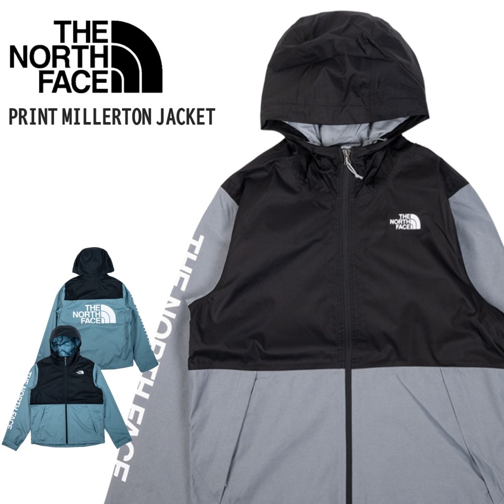【セール】 THE NORTH FACE / PRINT MILLERTON JACKET メンズ ジャケット ナイロンパーカー ナイロン 2色 S M L