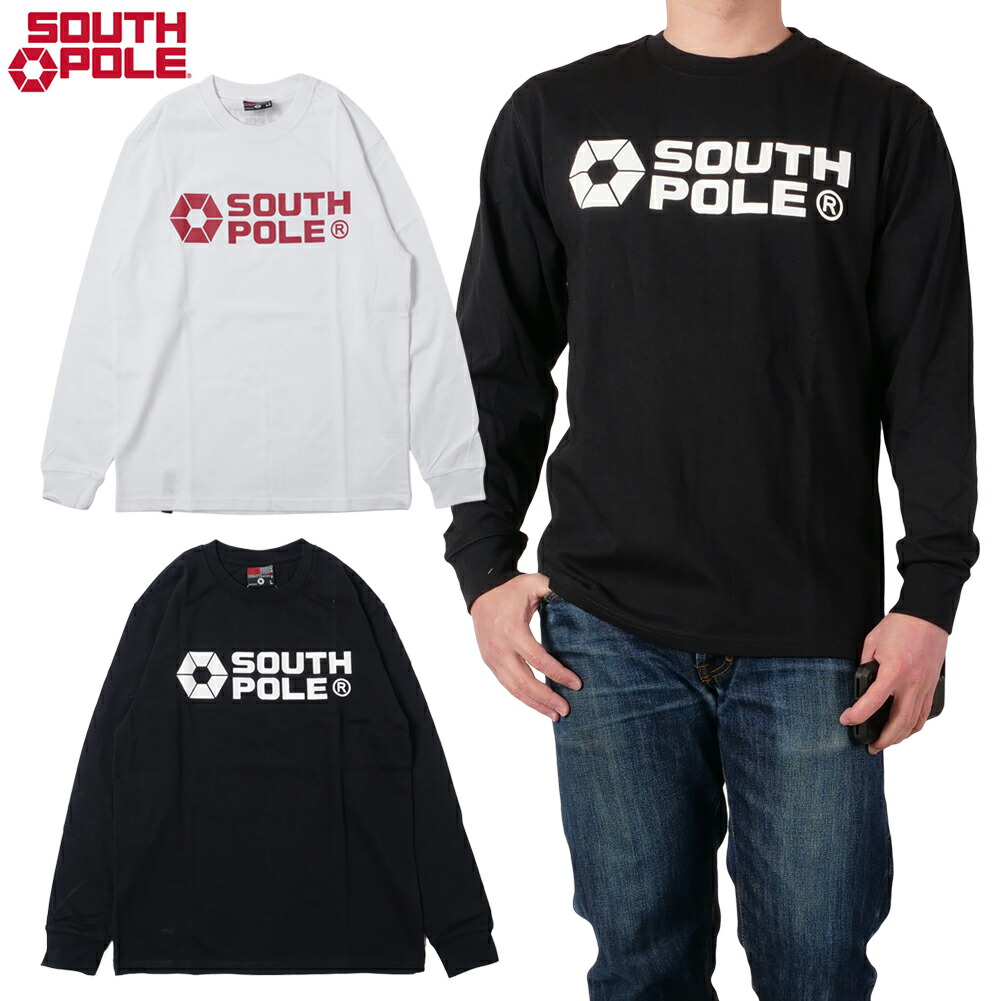 楽天市場】【セール！】 SOUTHPOLE 長袖Tシャツ プリント メンズ b系