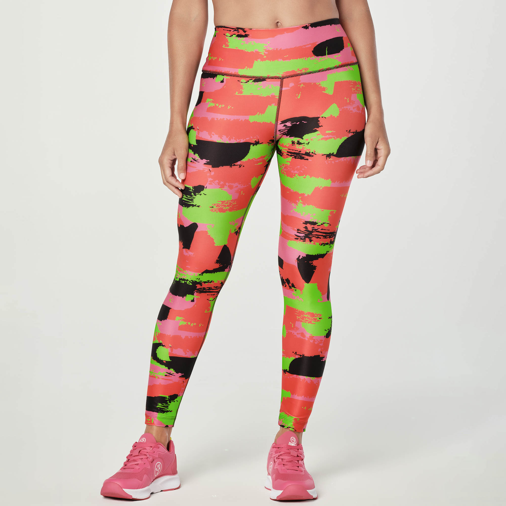 楽天市場】ZUMBA ズンバ 正規品 ハイウエストレギンス BK XSサイズ S 