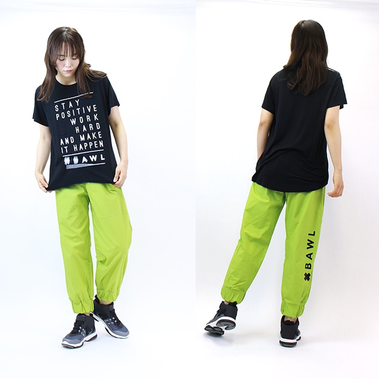 贅沢品 BAWL ボウル JULIA ロゴ Tシャツ BLACK LIGHT GREEN PINK FREEサイズ hw  www.agroservet.com