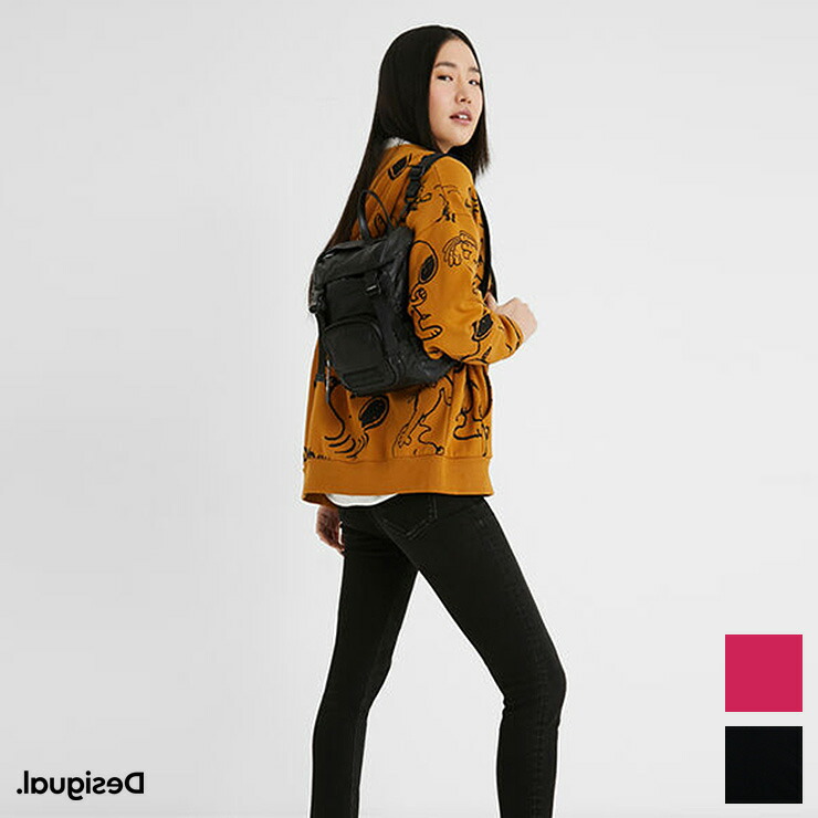 アウトレット Desigual デシグアル ミニバックパック ショルダーバッグ リュックサック Black Pink Lindnercapital Com