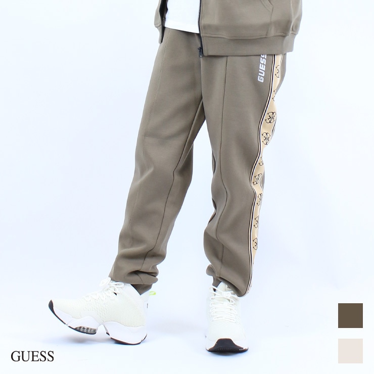 楽天市場】GUESS ゲス ANISE JOGGER スウェット パンツ LIME/WHITE