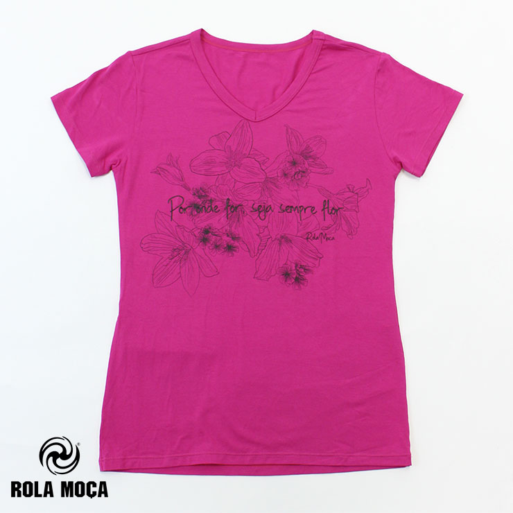 激レアアイテム1点モノ ROLA 直営店 MOCA ローラモサ Mサイズ Tシャツ PINK 最大57％オフ レディース