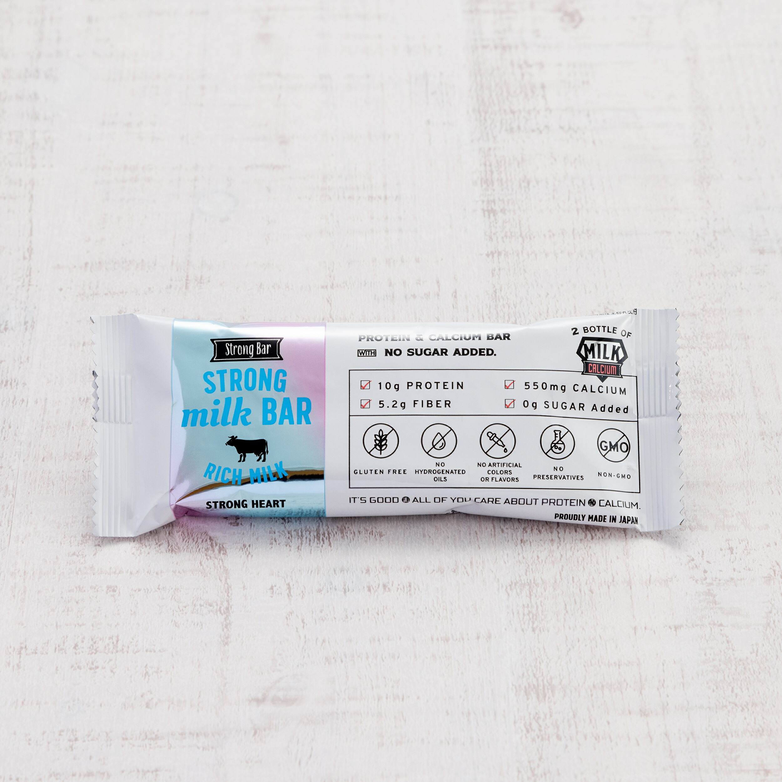 【楽天市場】Strong Milk Bar ストロングミルクバー リッチミルク プロテインバー 1箱12本入り プロテイン10g 国産