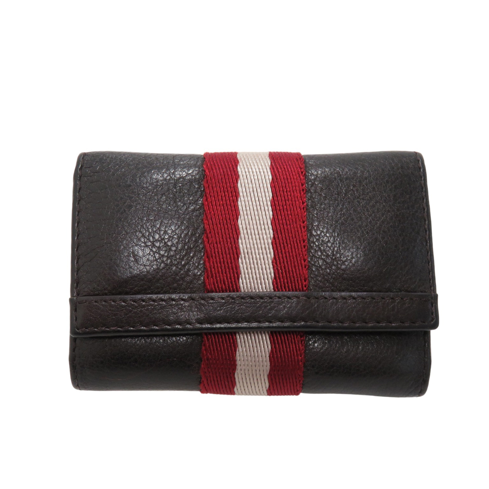 新品未使用 超レア品 BALLY キーケース 6連 FONDENTE GOAT 美品❣️ BALLY バリー レザー✕キャンバス 6連キーケース 鍵