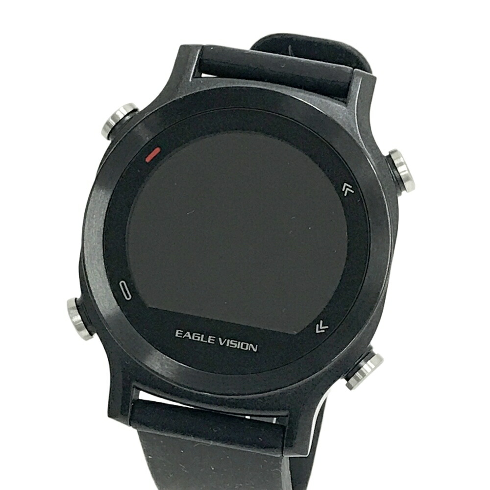 EAGLE VISION イーグルビジョン EV933 GPSナビ ウォッチ watch ACE ブラック系 【中古】ゴルフウェア|中古ゴルフウェア通販STST