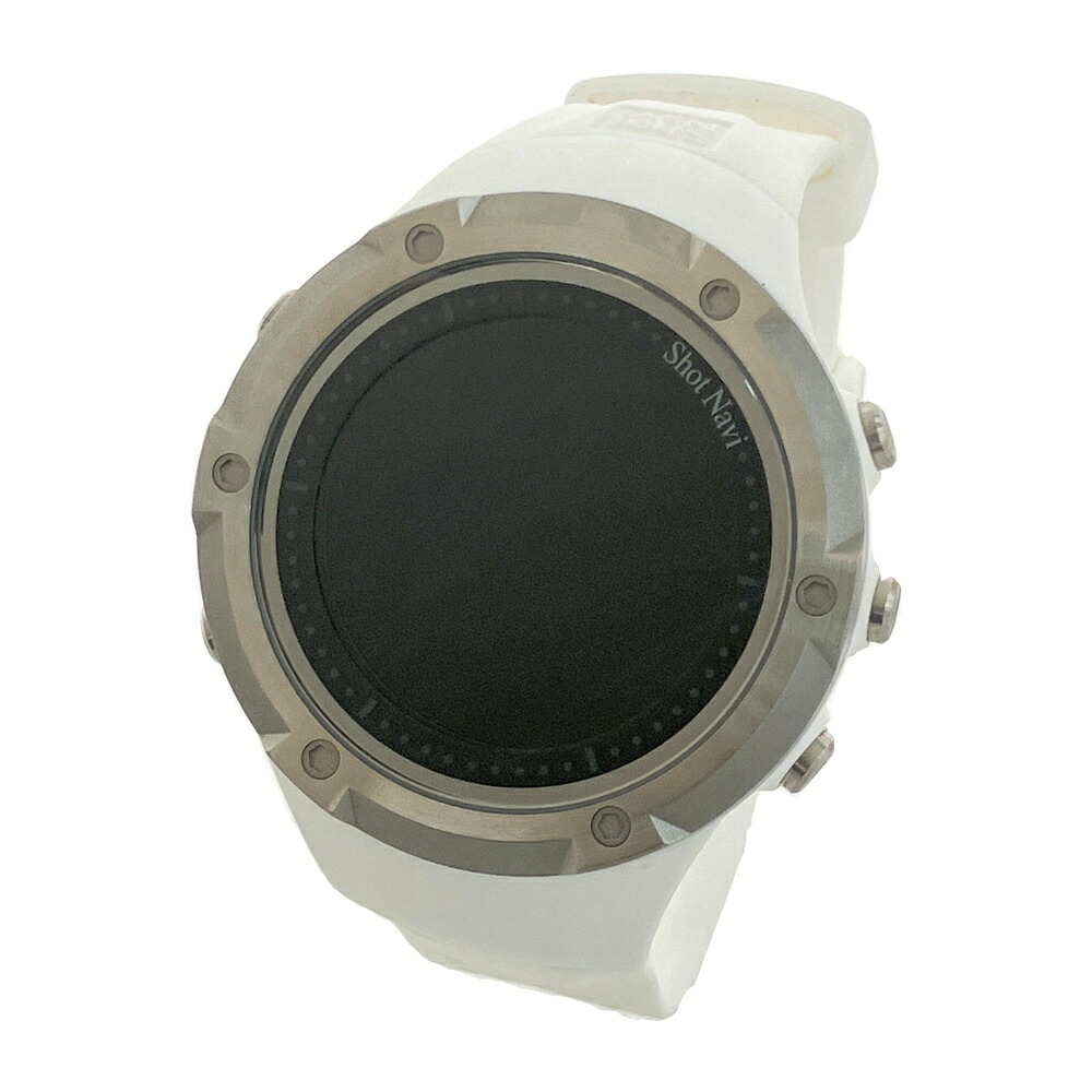SHOT NAVI ショットナビ Evolve SE GPSナビ ゴルフウォッチ ホワイト系 【中古】ゴルフウェア｜中古ゴルフウェア通販STST