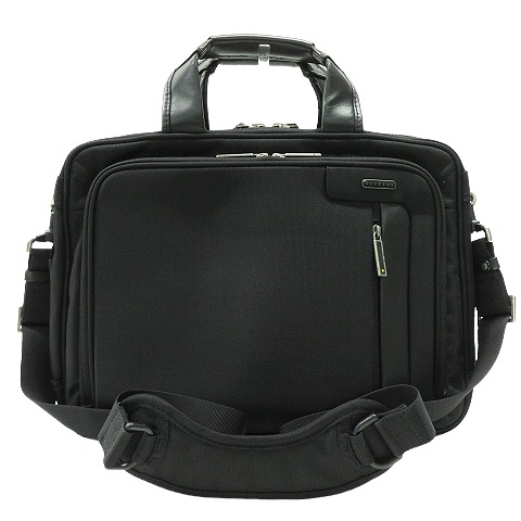 ACEGENE　エースジーン 2way ビジネスバッグ ブリーフケース ブラック系 【中古】メンズ