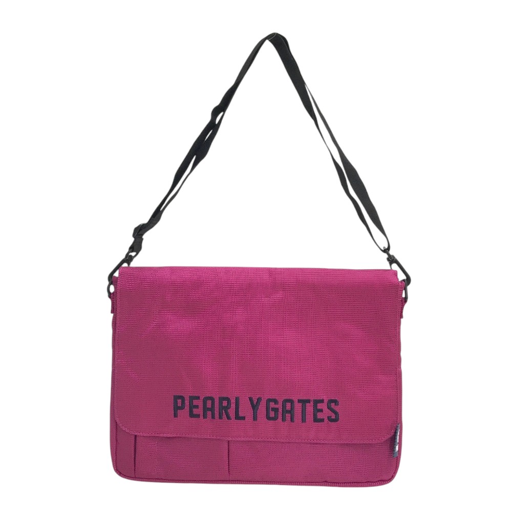 【未使用】PEARLY GATES ミニ ショルダーバッグ ポーチ タグ付 パーリーゲイツ ゴルフ どうしちゃったPG ミニ ショルダーバッグ
