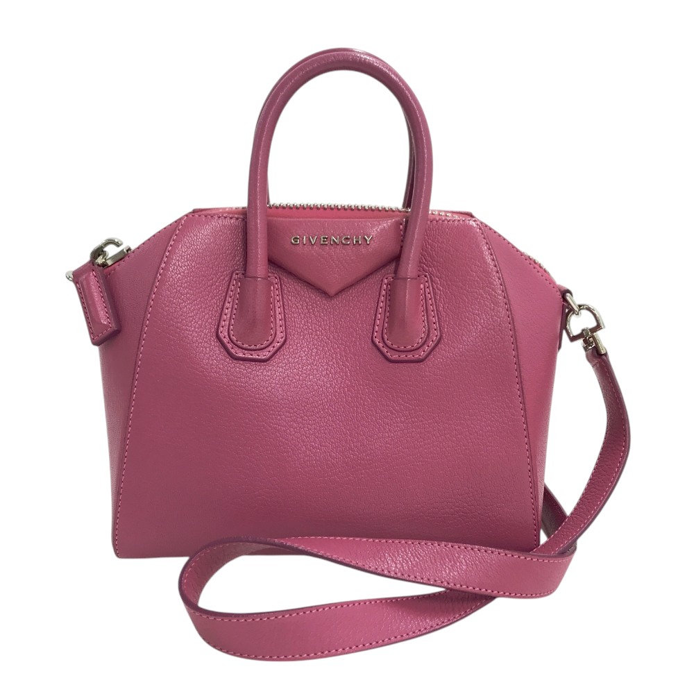 ジバンシー アンティゴナ 2way ハンドバッグ ショルダー レザー ブルー 楽天市場】Givenchy ジバンシィ アンティゴナ 2Wayバッグ レザー