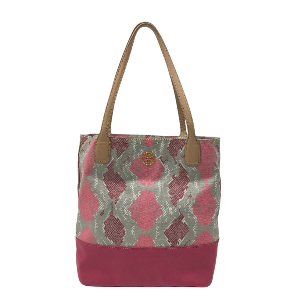極美品 TORY BURCH トリーバーチ レザートートバッグ ハンドバッグ Tory Burch - トリーバーチ ロゴ ハンドバッグ トートバッグ