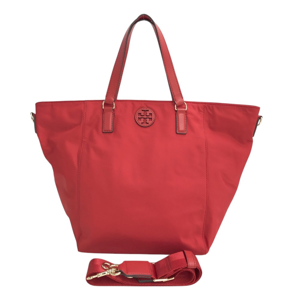 TORY BURCH トリーバーチ  2WAYトートバッグ  赤いこと系  【中古】