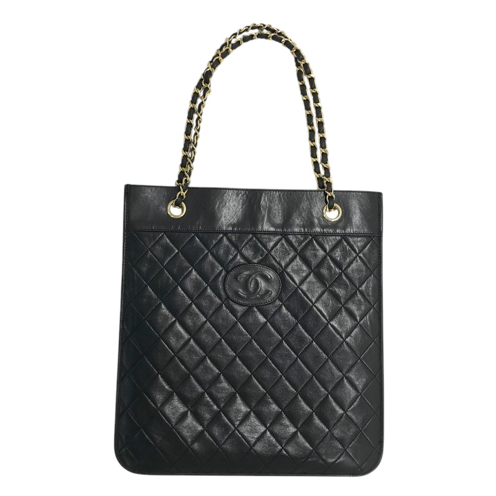 CHANEL シャネル パテントトートバッグ 　ショルダーバッグ 　 ブラック 楽天市場】【バッグ】CHANEL シャネル ロゴ トートバッグ