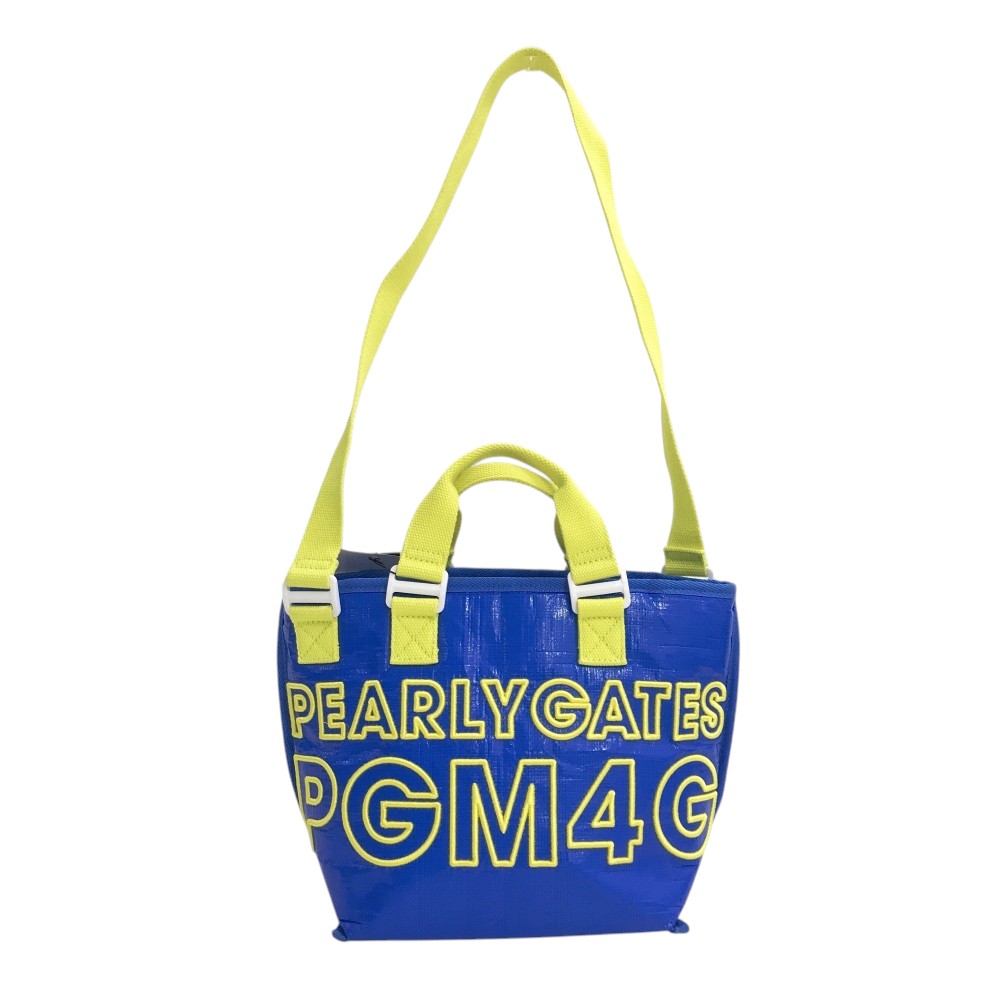 PEARLY GATES パーリーゲイツ 053-2181402 2WAY カートバッグ ブルー系 【中古】ゴルフウェア｜中古ゴルフウェア通販STST
