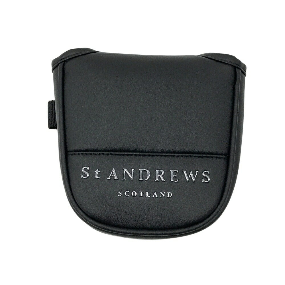 ST ANDREWS セントアンドリュース 2025年モデル パターカバー マレット  ブラック系 PT 【中古】ゴルフウェア