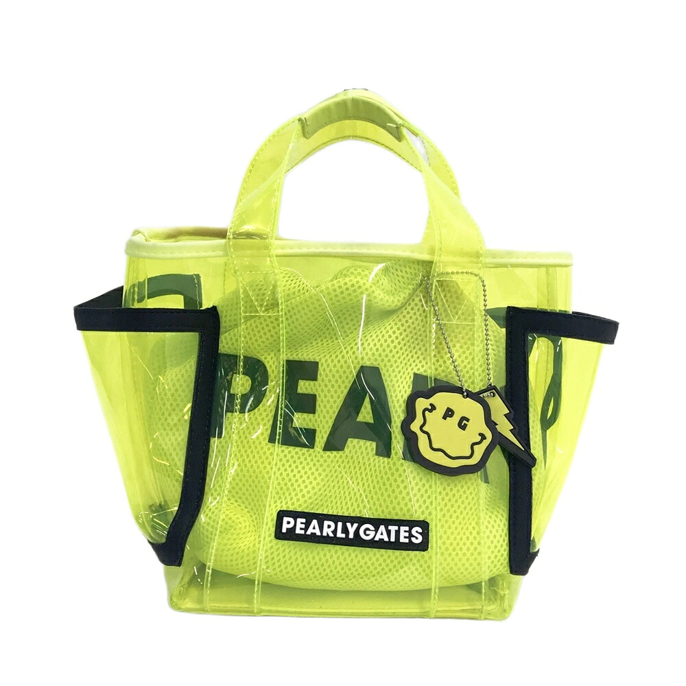 PEARLY GATES パーリーゲイツ カートバッグ グリーン系 【中古】ゴルフウェア