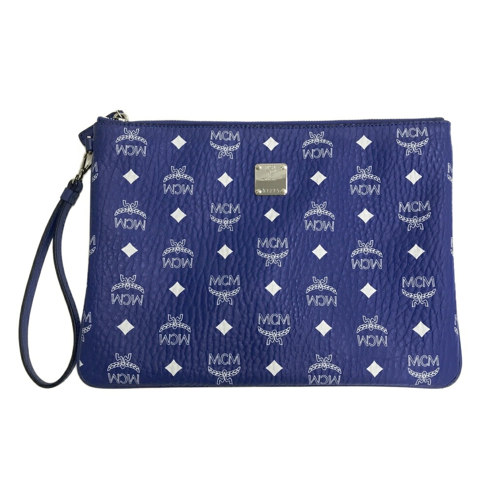 楽天市場】エムシーエム MCM クラッチバッグ セカンドバッグ ブラックx
