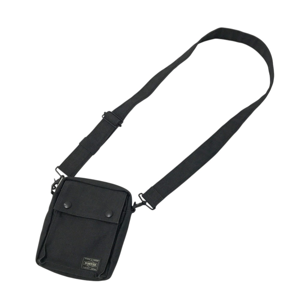 PORTER ポーター バーティカル ショルダーバッグ スモーキー グレー系 【中古】