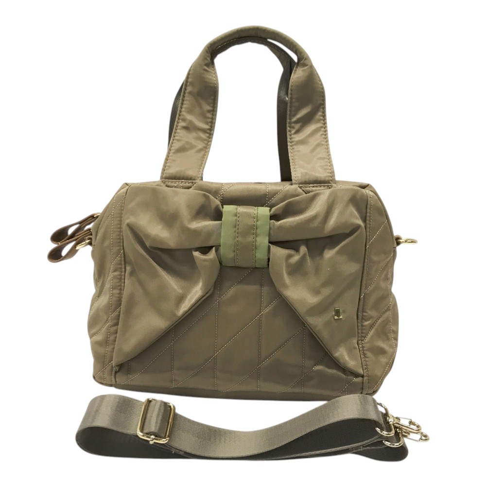 LANVIN SPORT ランバン スポール 2WAY カートバッグ ブラウン系 【中古】ゴルフウェア