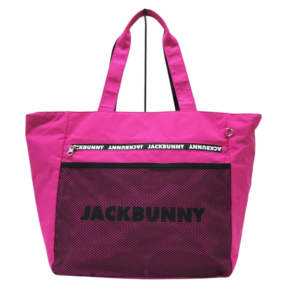 JACK BUNNY ジャックバニー ロッカーバッグ トートバッグ ピンク系 【中古】ゴルフウェア
