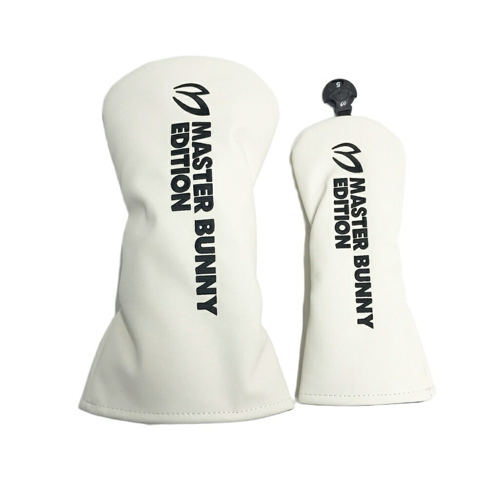 MASTER BUNNY EDITION マスターバニーエディション 2024年モデル ヘッドカバー  ホワイト系 DR UT 【中古】ゴルフウェア