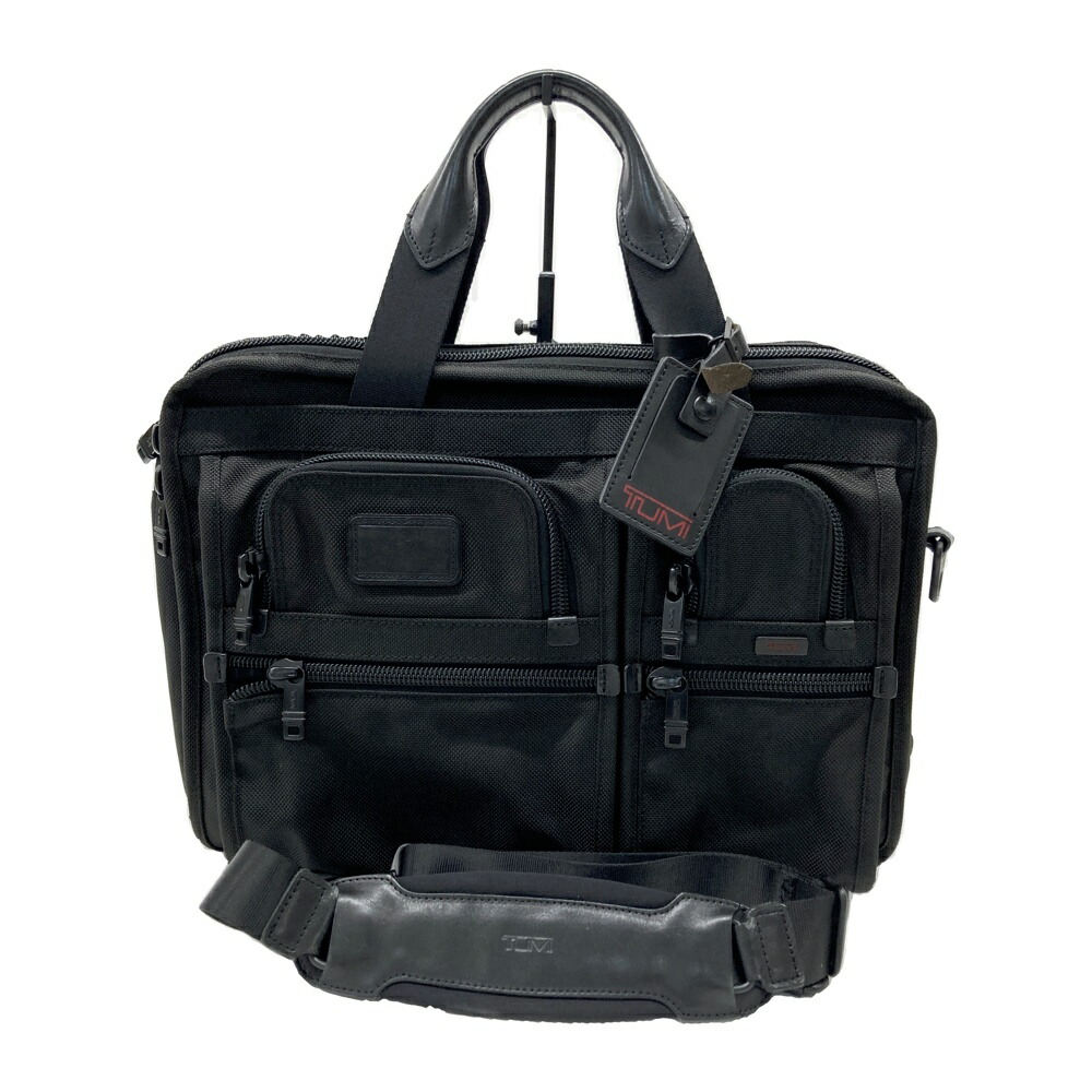 TUMI トゥミ 26141DH ALPHA エクスパンダブル 2WAY 商行為御徒面子  黒いこと系  【中古】