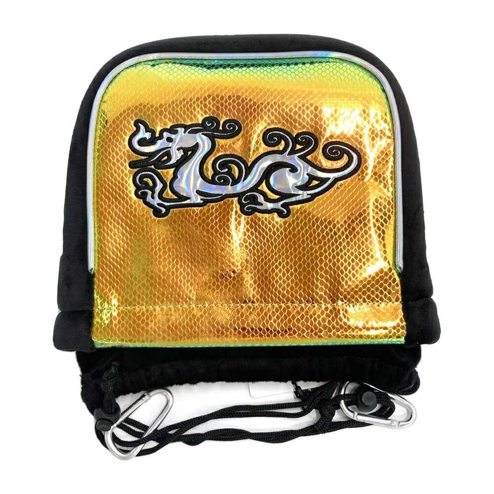 DANCE WITH DRAGON ダンスウィズドラゴン  アイアン取りまかなう ロゴタイプ  ゴールド系 IR 【中古】ゴルフ御召しもの